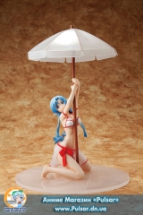 Оригинальная аниме фигурка Sword Art Online II - Asuna Sexy Bikini de Parasol Figure 1/7 Complete Figure