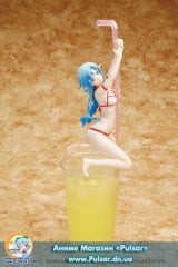 Оригинальная аниме фигурка Sword Art Online II - Asuna Sexy Bikini de Parasol Figure 1/7 Complete Figure