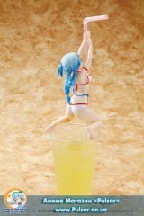 Оригинальная аниме фигурка Sword Art Online II - Asuna Sexy Bikini de Parasol Figure 1/7 Complete Figure