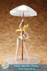 Оригинальная аниме фигурка Sword Art Online II - Leafa Sexy Bikini de Parasol Figure 1/7 Complete Figure