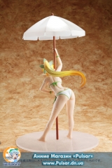 Оригинальная аниме фигурка Sword Art Online II - Leafa Sexy Bikini de Parasol Figure 1/7 Complete Figure