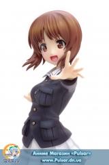 Оригинальная аниме фигурка Girls und Panzer - Miho Nishizumi [Panzer Jacket Ver.] 1/8 Complete Figure