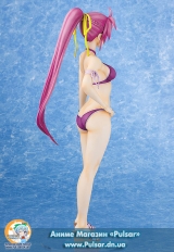 Оригинальная аниме фигурка Magical Girl Lyrical Nanoha The MOVIE 2nd A's - Signum Swimsuit Ver. 1/4 Complete Figure