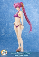Оригинальная аниме фигурка Magical Girl Lyrical Nanoha The MOVIE 2nd A's - Signum Swimsuit Ver. 1/4 Complete Figure