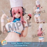 Оригинальная аниме фигурка Super Sonico Nama Figure Patissier Ver. 1/6 Complete Figure