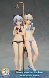 Оригинальная аниме фигурка Strike Witches 2 - Sanya & Eila Swimsuit Ver. 1/8 Complete Figure