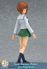 Оригинальная аниме фигурка figma - Girls und Panzer: Miho Nishizumi School Uniform ver
