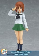 Оригинальная аниме фигурка figma - Girls und Panzer: Miho Nishizumi School Uniform ver