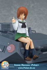Оригинальная аниме фигурка figma - Girls und Panzer: Miho Nishizumi School Uniform ver