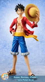Оригинальная аниме Excellent Model Portrait.Of.Pirates ONE PIECE "Sailing Again" Monkey D. Luffy Ver.2 1/8 Complete Figure
