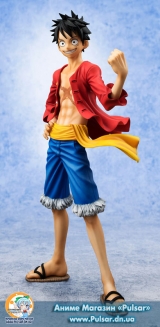 Оригинальная аниме Excellent Model Portrait.Of.Pirates ONE PIECE "Sailing Again" Monkey D. Luffy Ver.2 1/8 Complete Figure