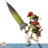 Оригінальна аніме фігурка Vulcanlog 005 "Monster Hunter" MonHunRevo Otomo Felyne (Brave Neko Series)