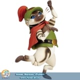 Оригинальная аниме фигурка Vulcanlog 005 "Monster Hunter" MonHunRevo Otomo Felyne (Brave Neko Series)