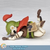 Оригінальна аніме фігурка Vulcanlog 005 "Monster Hunter" MonHunRevo Otomo Felyne (Brave Neko Series)