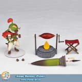 Оригінальна аніме фігурка Vulcanlog 005 "Monster Hunter" MonHunRevo Otomo Felyne (Brave Neko Series)