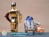 Оригинальная Sci-Fi фигурка STAR WARS R2-D2 & C-3PO with BB-8 ARTFX+ STATUE