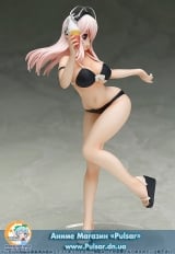 Оригинальная аниме фигурка S-style Super Sonico Swimsuit Ver. 1/12 Pre-painted Assembled Figure