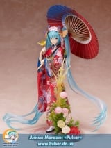 Оригинальная аниме фигурка Miku Hatsune -Hanairogoromo- 1/8 Complete Figure