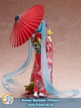Оригинальная аниме фигурка Miku Hatsune -Hanairogoromo- 1/8 Complete Figure
