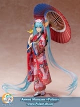 Оригинальная аниме фигурка Miku Hatsune -Hanairogoromo- 1/8 Complete Figure
