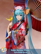Оригинальная аниме фигурка Miku Hatsune -Hanairogoromo- 1/8 Complete Figure