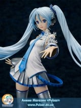Оригинальная аниме фигурка B-STYLE - Character Vocal Series 01 Miku Hatsune: SNOW MIKU 1/4 Complete Figure