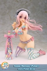 Оригінальна аніме фігурка Super Sonico with Macaron Tower 1/7 Complete Figure