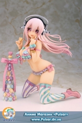Оригінальна аніме фігурка Super Sonico with Macaron Tower 1/7 Complete Figure