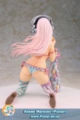 Оригінальна аніме фігурка Super Sonico with Macaron Tower 1/7 Complete Figure