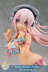Оригінальна аніме фігурка Super Sonico with Macaron Tower 1/7 Complete Figure
