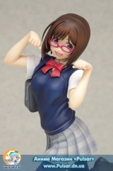 Оригинальная аниме фигурка DreamTech - THE IDOLM@STER Cinderella Girls: Miku Maekawa [Uniform Ver.] 1/8 Complete Figure