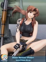 Оригинальная аниме фигурка Black Lagoon Revy -DX Edition- 1/6 Polystone Pre-painted Complete Figure