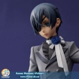 Оригинальная аниме фигурка mensHdge technical statue No.20 Black Butler: Book of Circus - Ciel Complete Figure