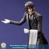 Оригинальная аниме фигурка mensHdge technical statue No.19 Black Butler: Book of Circus - Sebastian Complete Figure