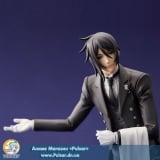 Оригинальная аниме фигурка mensHdge technical statue No.19 Black Butler: Book of Circus - Sebastian Complete Figure