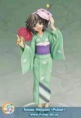 Оригинальная аниме фигурка Y-STYLE - Girls und Panzer: Yukari Akiyama Yukata Ver. 1/8 Complete Figure