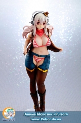 Оригинальная аниме фигурка Super Sonico -Cowgirl- 1/7 Complete Figure