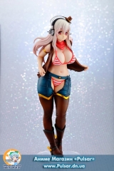 Оригинальная аниме фигурка Super Sonico -Cowgirl- 1/7 Complete Figure