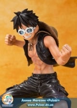 Оригинальная аниме фигурка Figuarts ZERO - Monkey D. Luffy -ONE PIECE FILM GOLD Ver.- "ONE PIECE"