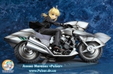 Оригинальная аниме фигурка Fate/Zero - Saber & Saber Motored Cuirassier 1/8 Complete Figure