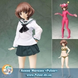 Оригинальная аниме фигурка Girls und Panzer - Yukari Akiyama Uniform & Ankou Suit Ver. 1/4 Complete Figure