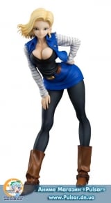 Оригинальная аниме фигурка Dragon Ball Gals - Dragon Ball Z: Android #18 Complete Figure