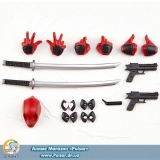 Оригинальная Sci-fi фигурка AMECOMI YAMAGUCHI No.001 Deadpool (Tentative Name)