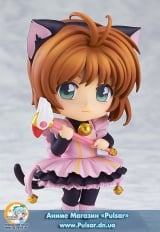 Оригинальная аниме фигурка Nendoroid Co-de - Cardcaptor Sakura: Sakura Kinomoto Black Cat Maid Co-de