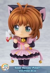 Оригинальная аниме фигурка Nendoroid Co-de - Cardcaptor Sakura: Sakura Kinomoto Black Cat Maid Co-de