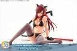 Оригинальная аниме фигурка FAIRY TAIL - Erza Scarlet Black Cat Gravure_Style 1/6 Complete Figure