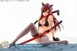 Оригинальная аниме фигурка FAIRY TAIL - Erza Scarlet Black Cat Gravure_Style 1/6 Complete Figure