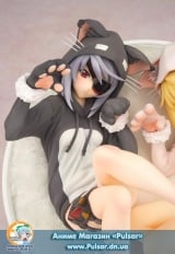 Оригінальна аніме фігурка Infinite Stratos - Laura & Charles Nekomimi Піжами 1/7 Complete Figure