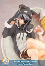 Оригінальна аніме фігурка Infinite Stratos - Laura & Charles Nekomimi Піжами 1/7 Complete Figure
