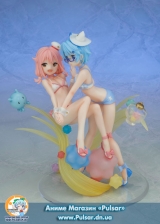 Оригінальна аніме фігурка Wish Upon the Pleiades - Subaru & Aoi Swimsuit ver. Complete Figure